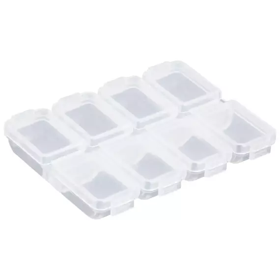 Коробка Meiho Fb-8 86x64x13mm к:clear, фото 